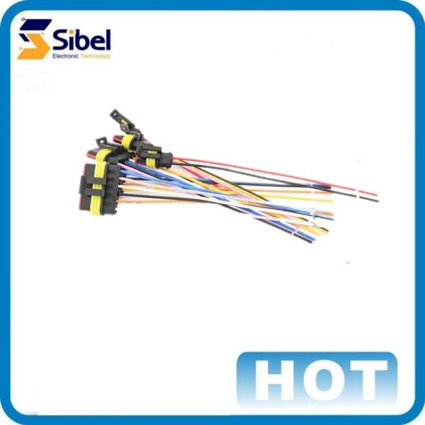Factory 3 pin turn signal wiring harness custom cable assembly for car engine compartment