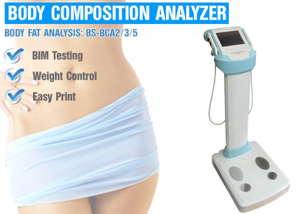 Vertical Segment Human Body Composition Analyzer Equipment For Clinic Healthy Test