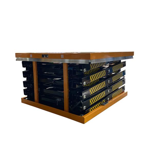 500kg Stationary Hydraulic Scissor Lift Tables Fixed Max Height 4800mm