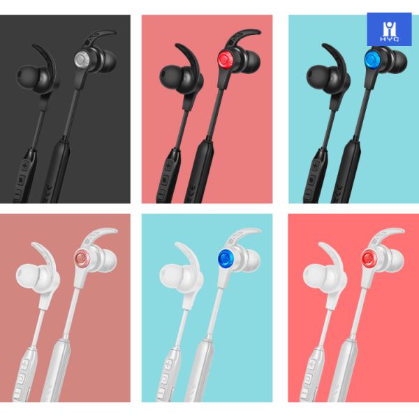 OEM 110mah Battery Bluetooth Sport Earbuds Deep Bass For Running