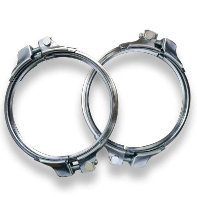 2.0mm Thinckness Clip Duct Clamp Heavy Duty Flange Duct Pipe Clamp With EPDM O Ring