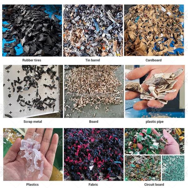 Industrial Metal Shredder Plastic Film Plastic Shredder Machine Waste Plastic pp Pe Baled Film Shredder