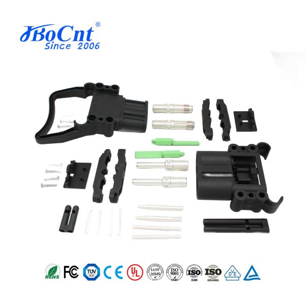 2P 80A 160A 320A 150V Forklift Plug Car Battery Connector , Male Female Forklift Power Connector
