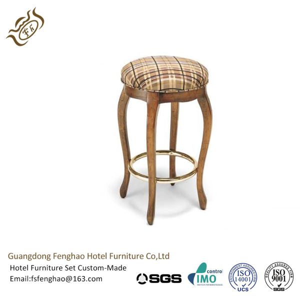 Stylish Eco Friendly Hotel Bar Stools Chairs Sun Creek Pu Leather Bar Stools