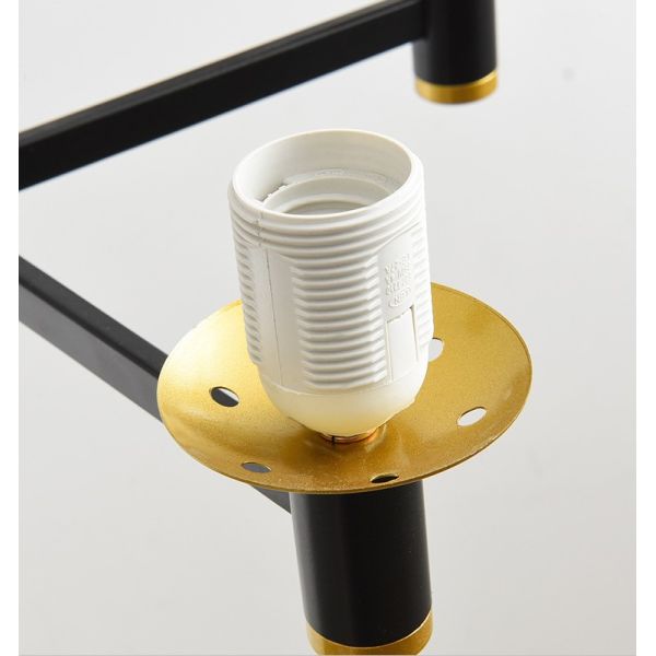 Многоголовые стеклянные подвесные лампы E27 4000K 6000K Висячий стеклянный глобус Современные подвесные лампы