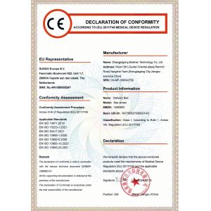 Zhangjiagang Bestran Technology Co., Ltd. Certifications