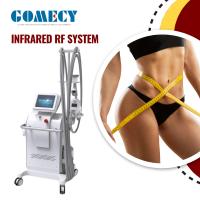 Máquina de belleza profesional de rodillos de vacío para adelgazar, equipo de terapia de cuerpo completo de rodillos de vacío de RF infrarrojos