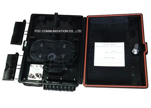 FTTH Fiber Optic Termination Box 16 Fiber Loaded With PLC Splitter Blockless Type