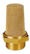 Brass Pneumatic Silencer , M5 - 2