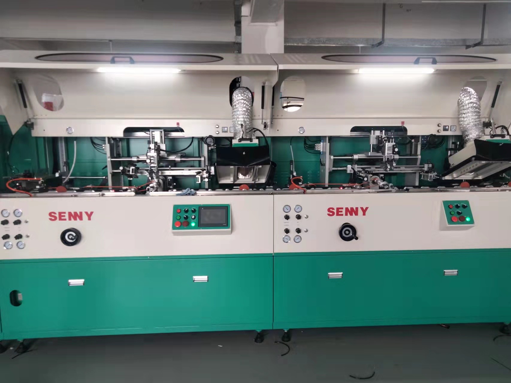 Печатная машина экрана Multicolor контейнера цилиндрическая с УЛЬТРАФИОЛЕТОВЫЙ лечить инфракрасн