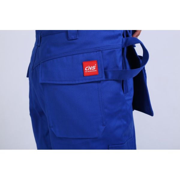 EN11611 химические брюки защитной одежды 350gsm химические устойчивые