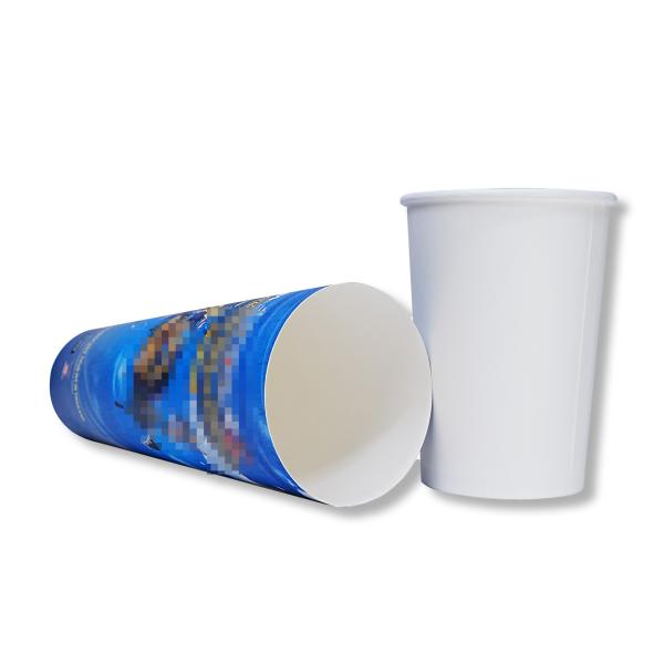 Impression personnalisée écologique jetable lait thé café mystérieuse boîte à voile tasse de papier surprise