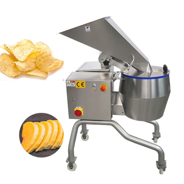 Heavy Duty Banana Slicing Machine Potato Chips Slice  Onion Cutting Device