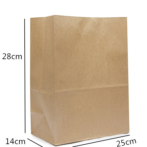 Custom Logo Design Disposable Biodegradable Gift Paper Bags For Camping