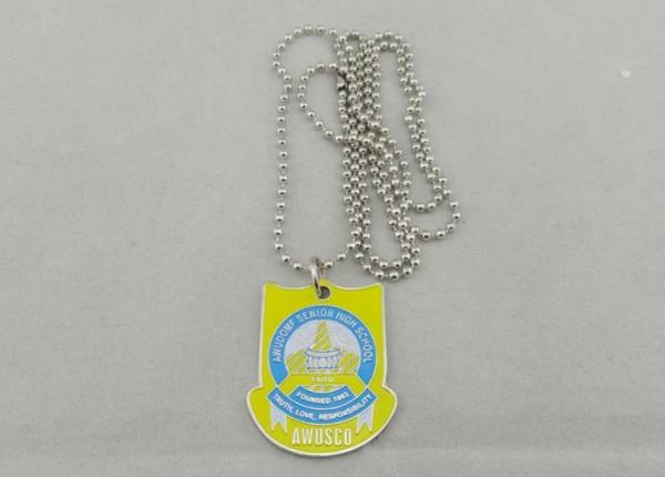 Die stamped Personalized Dog Tag / Iron Material / Nickel Plating