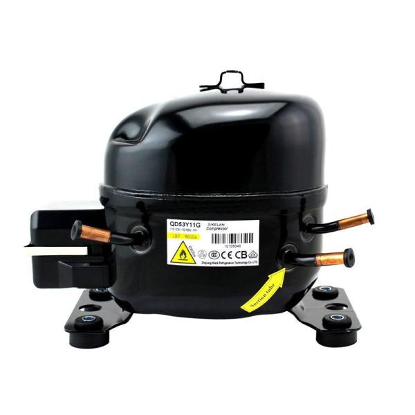 220V Refrigeration Spare Parts R600A Refrigeration Compressor For Refrigerator
