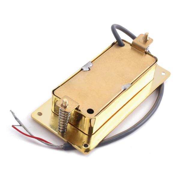 RB Style Mini Style H Tipo Guitarra Elétrica Humbucker Pickup 72x32MM para RickenBacker Style Guitar Gold