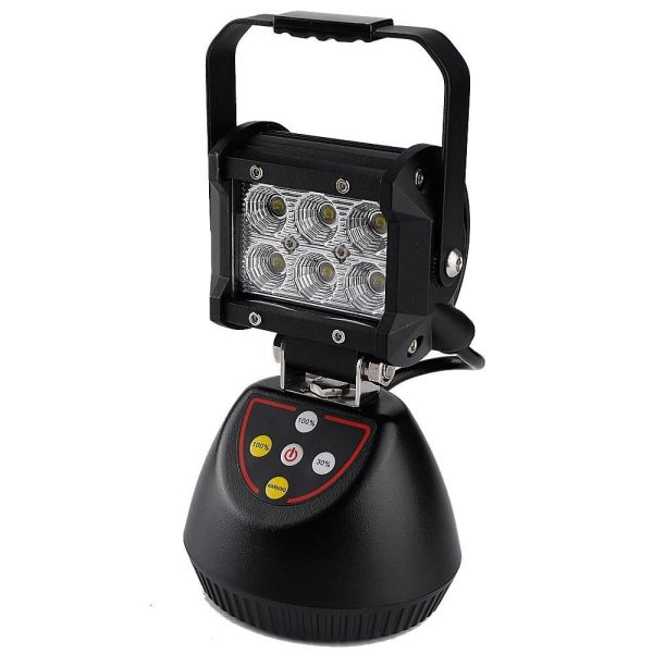 Outdoor Portable Magnetic Work Light 18W Rechargeable Camping Light