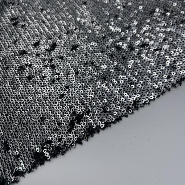 Embroidered Sequins Fabric for Various Usages and Shapes M13-041