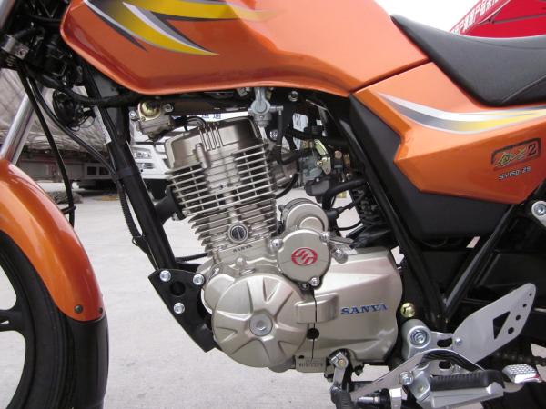 Air Cooled 125cc Motorcycle Engine Kick / Electric Start 149ml Cylinder Volume