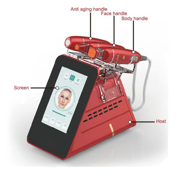 Zohonice 3 в 1 машине глубины 150W 3D HIFU 3.0mm