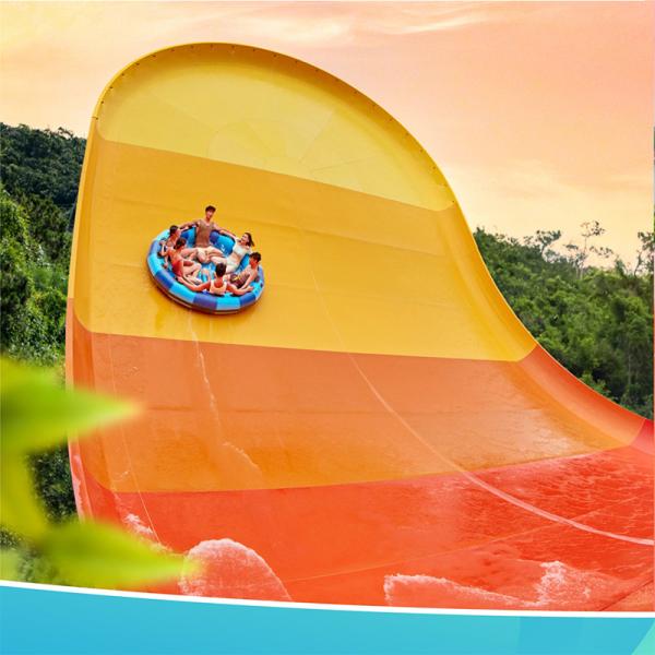 Adult Playground Water Park Slide Playground Raft Slides Entertainment Equipment Fiberglass Water Slide