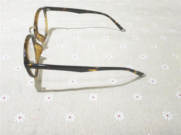 80031-C2 Tortoiseshell Color Acetate Temple TR90 Material Optical Eyeglasses frame