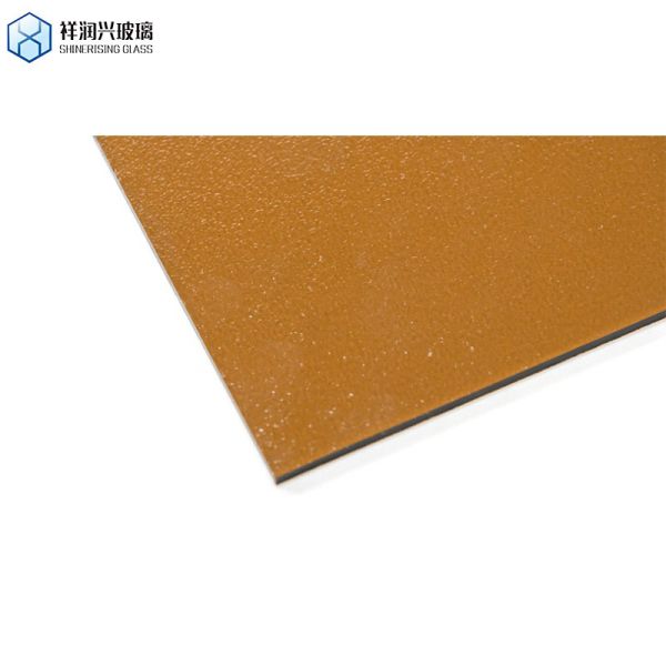 Brown Patterned Glass Shinerising 3mm 5mm 1830*2440new Technology Style Glass Embossed Glass