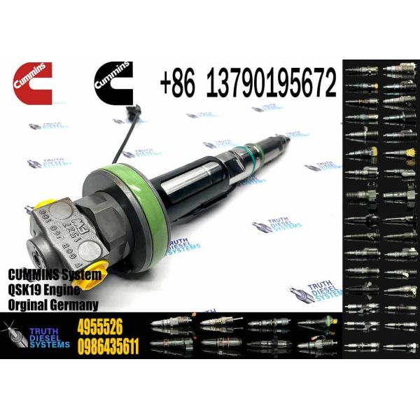 Cummins Engine Injector Nozzle 4964172 & 4955526 for QSK38 QSK50 QSK19 6 Months Warranty Machinery Repair Shops