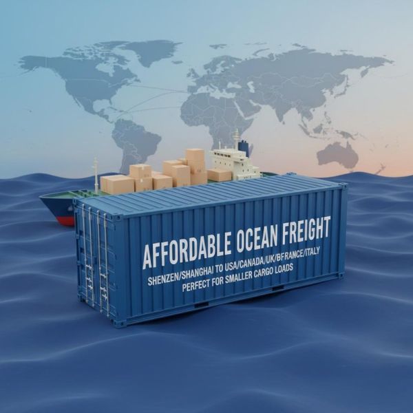 Affordable Ocean Freight and International Shipping for Smaller Cargo Loads with Global Service Coverage