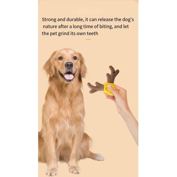 Juguete duradero para mascotas Juguete para masticar para limpiar los dientes