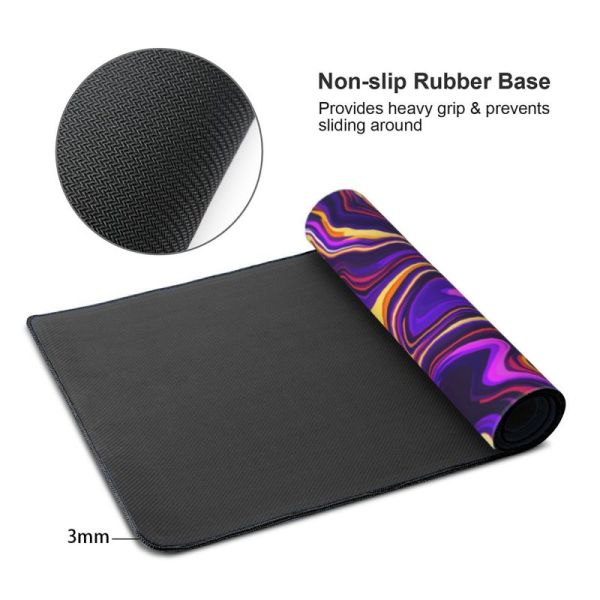 Rectangular Smooth Surface Custom Logo Print Mouse Pads for Trade Show Giveaways