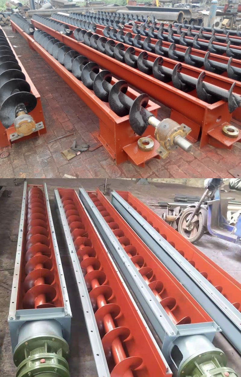 Транспортер 12t/H спирали транспортера винта нержавеющей стали изменяемой скорости