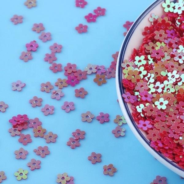 PET Material Sequin Applique Embroidery for Festivals Weddings Parties-Fashion Craft Supplies-Function Multi-functional