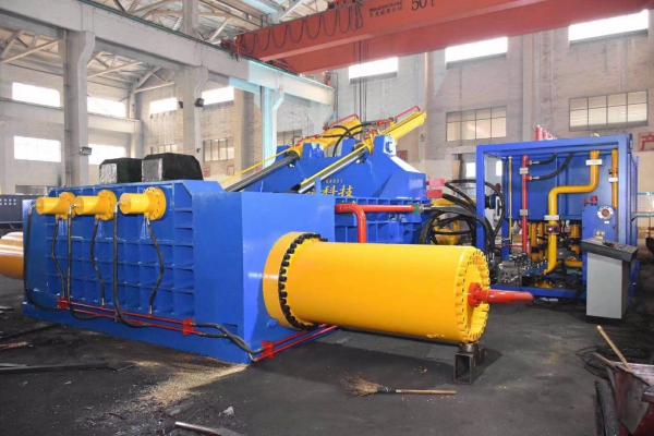 Non ferrous metal baler scrap metal baler High quality  Automatic non ferrous baling equipment for scrap metal