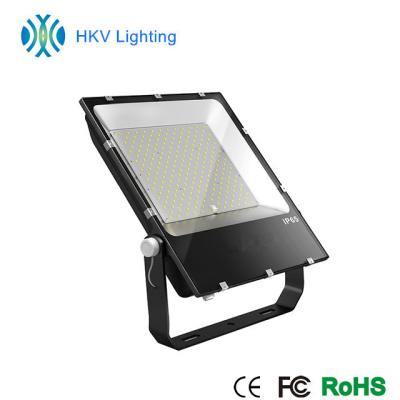 CE exterior industrial ROHS dos dispositivos bondes claros HKV-FTG3B-100W de inundação do diodo emissor de luz do lúmen alto alistado