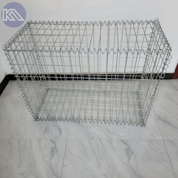 Factory Price Gabion Basket Retaining Wall 50x50x100 Tailed Welded Galvanized Gabion Basket For Landscape Wall