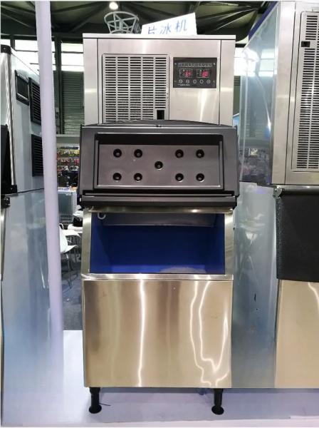 Fabricante de gelo comercial do floco para a oficina amigável 300kg 500kg do alimento da esterilização uv rachada