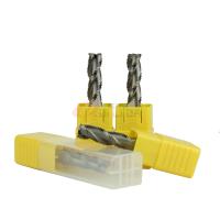 Extremo sólido Mills For Wood Router Bit del desbaste del carburo del tungsteno de la flauta HRC50 3