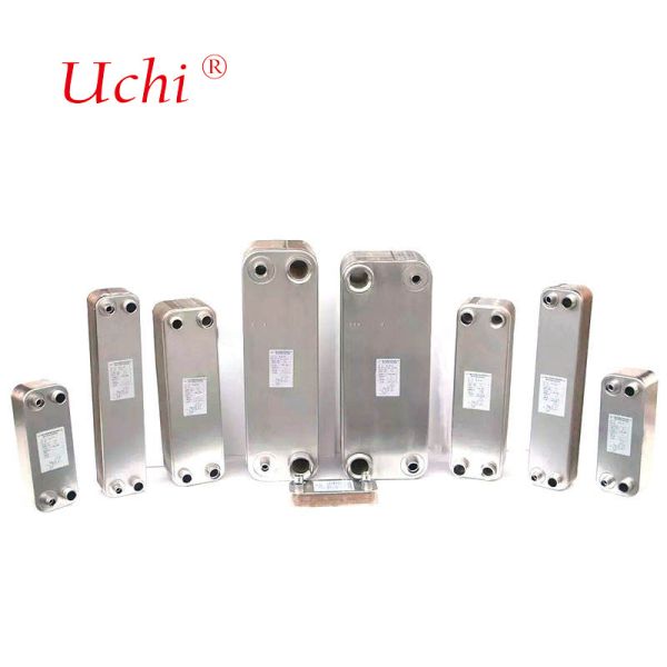 Stainless Steel Brazed Plate Heat Exchanger MLCP Steam Water Heating 5HP 15HP