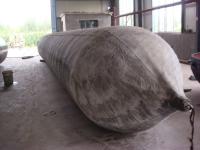 Bolsa a ar de borracha inflável resistente padrão do Iso 17357 D1.8m*L20m para o barco