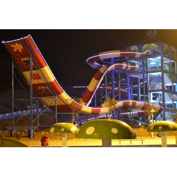 Проект Waterpark занятности, скольжение парка воды Theming малышей оборудования парка воды Gaint