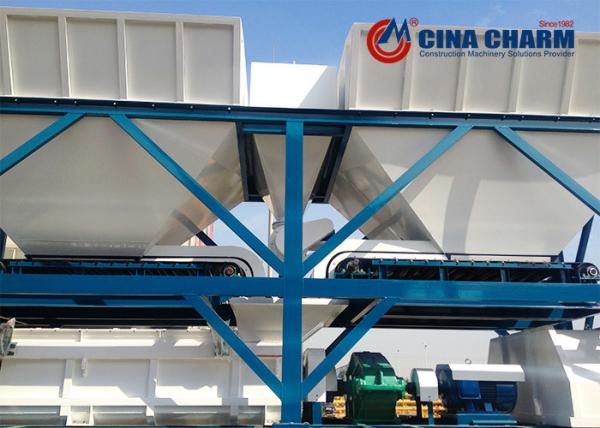 CE Certificate Mobile Stabilized Soil Mixing Station , Mobile Concrete Batching Plant