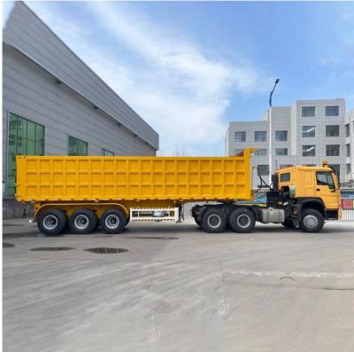 3 Axle 40-60 Ton Van Container Semi Trailer Box Cargo Truck Trailer with Fuwa / BPW Axle