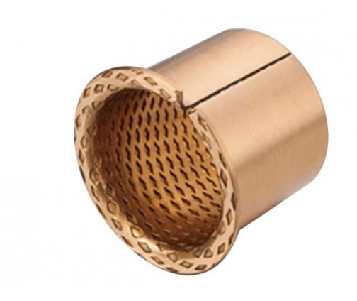 High Load Capacity Bronze Bushing Without Perforation / Flange