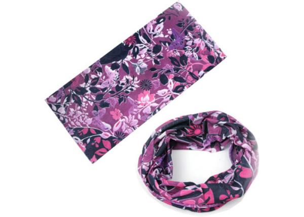 Red Tube Multi Purpose Head Wrap , Extremely Durable  Merino Wool Neck Gaiter