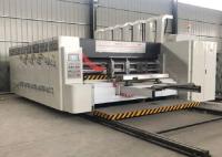 240pcs/min acanaló la máquina de la fabricación de cajas del cartón con efecto de impresión hermoso