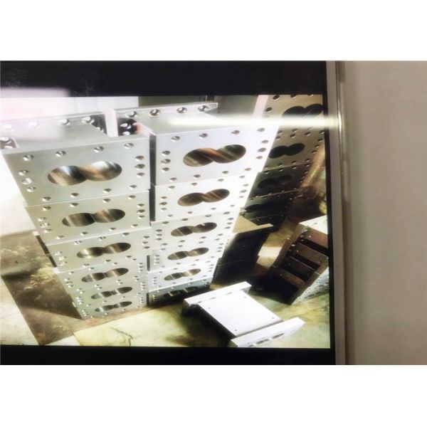 High Accuracy Double Screw Extruder Barrel 75mm With Bi-Metallic Linear