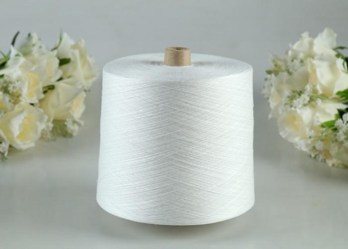 Spun Yarn 202 Virgin 100% Polyester Embroidery Thread High Strength For Belt