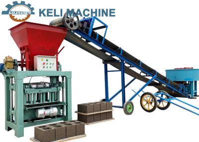 Máquina de fabricação de tijolos ocos de cimento/betão Capacidade 4480pcs/8h 75KN